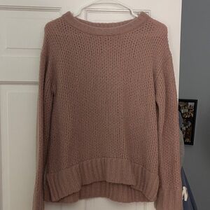 Toad&Co Mauve Crew Neck Sweater